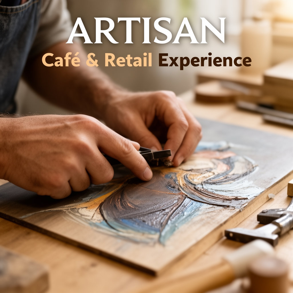 ARTISAN café and retail experience - modern coffee shop with brand outlet in Mymensingh